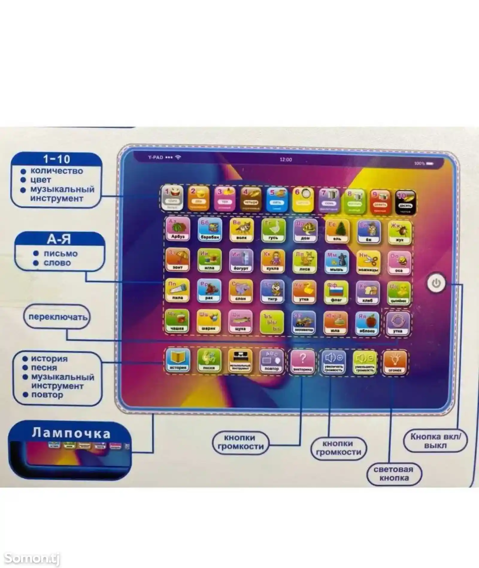 Детский интерактивный планшет-2