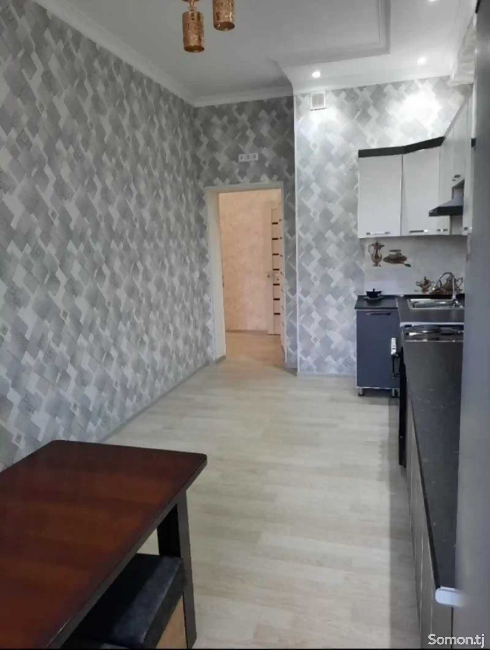 1-комн. квартира, 9 этаж, 60 м², Шохмансур-7