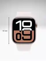 Смарт часы Apple Watch Series 10, 42mm, Rose Gold Aluminum Case, S/M-6