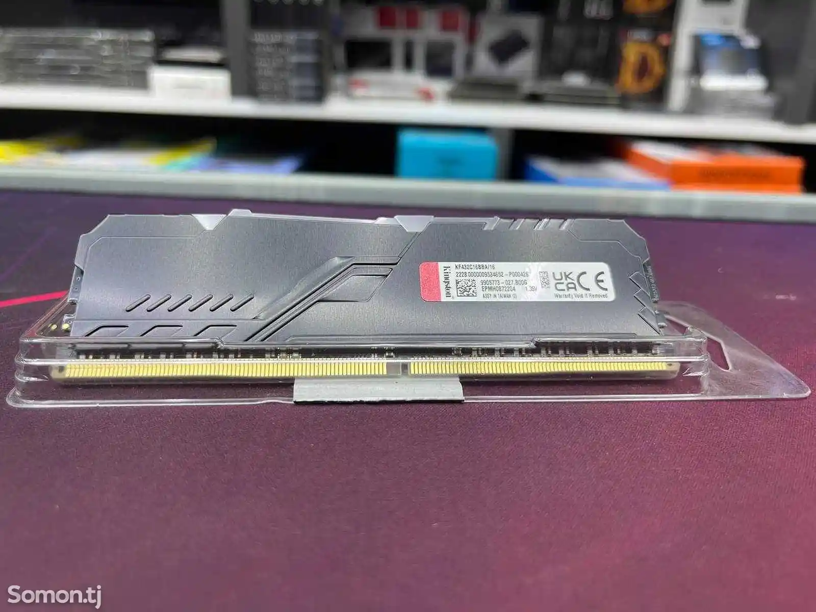 Оперативная память Kingston Fury 16gb DDR4 3200MHz-3