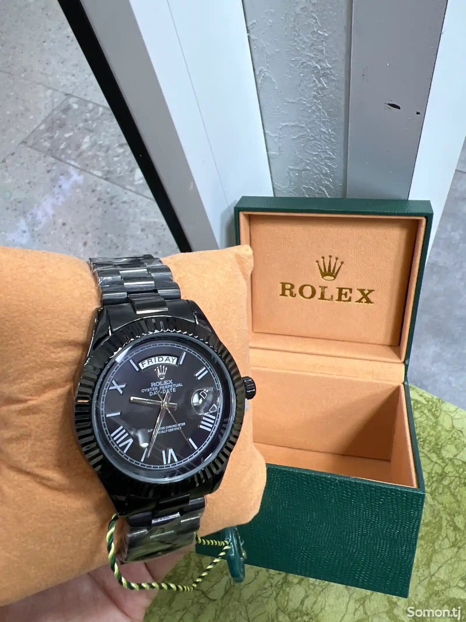 Мужские кварцевые часы Rolex-1