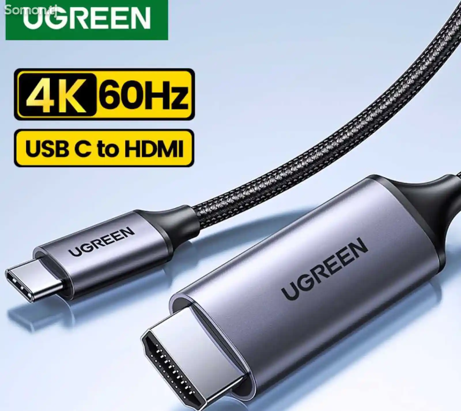 Кабель USB-c to HDMI 4K-3