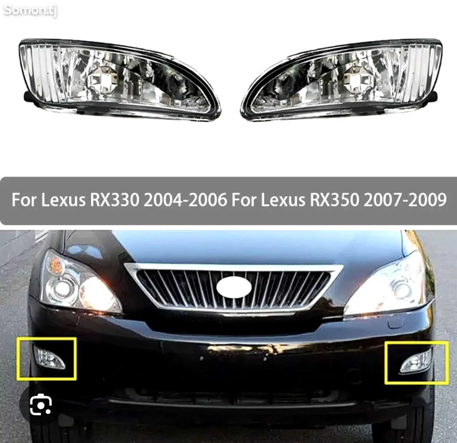 Галогены от lexus RX330/350 2004-2009-1