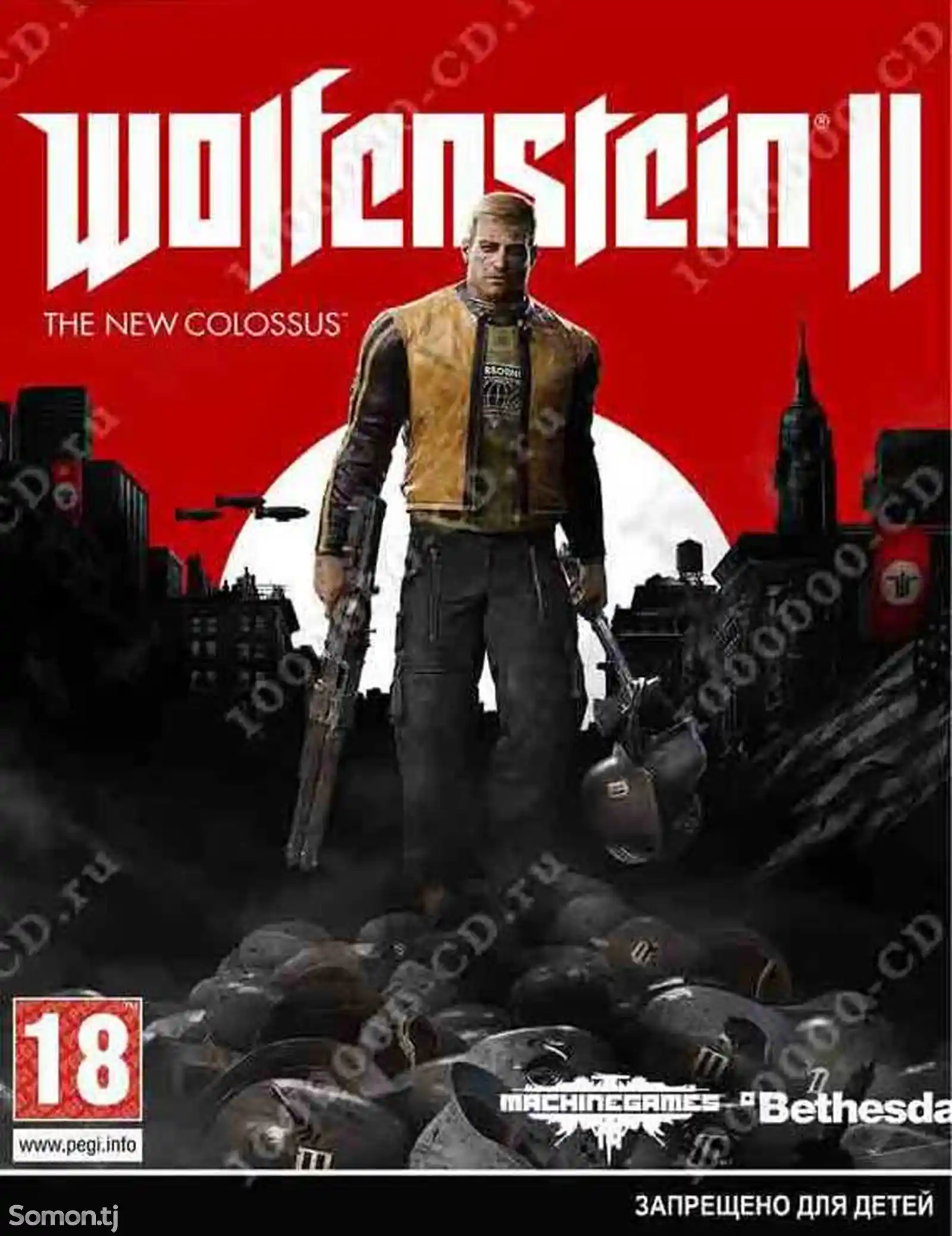 Wolfenstein 2 The new colossus для PS-4 / 5.05 / 6.72 / 7.02 / 7.55 / 9.00 /
