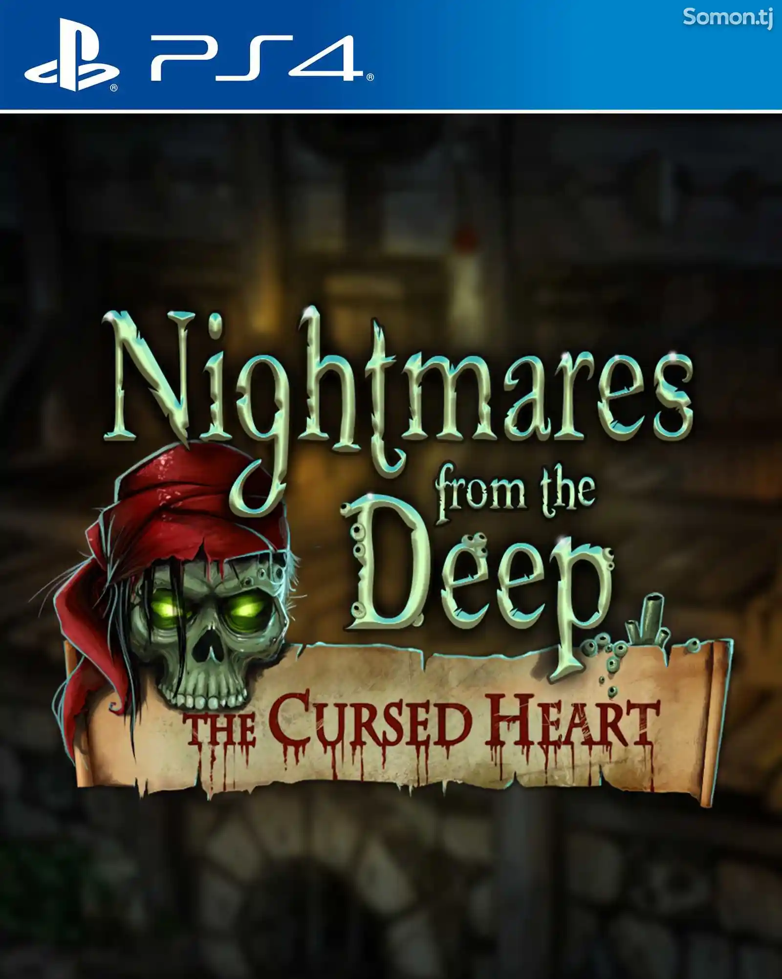Игра Nightmares from the deep the cursed heart для PS-4 / 5.05 / 6.72 / 9.00 /-1