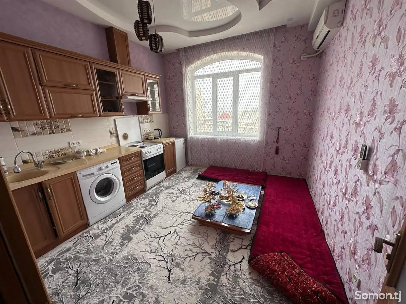 2-комн. квартира, 4 этаж, 60 м², Панчшанбе-3