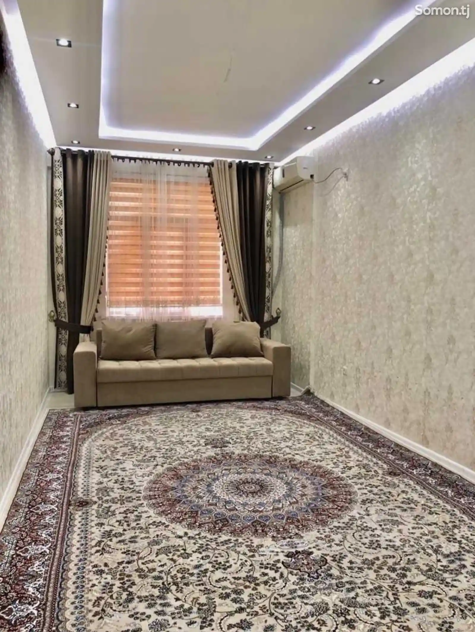 2-комн. квартира, 8 этаж, 60м², Сомони-1