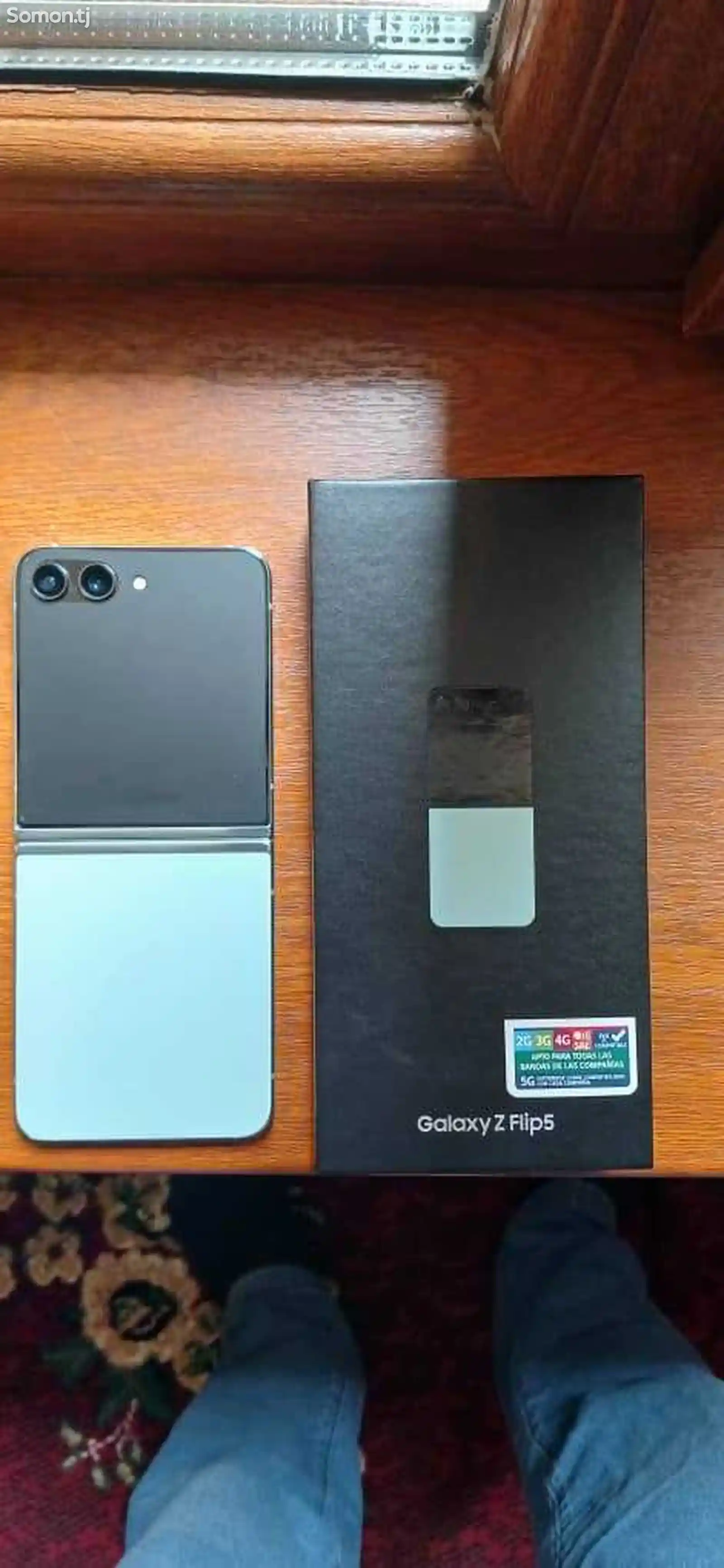 Samsung Galaxy Z flip 5 512GB blue 5G-4