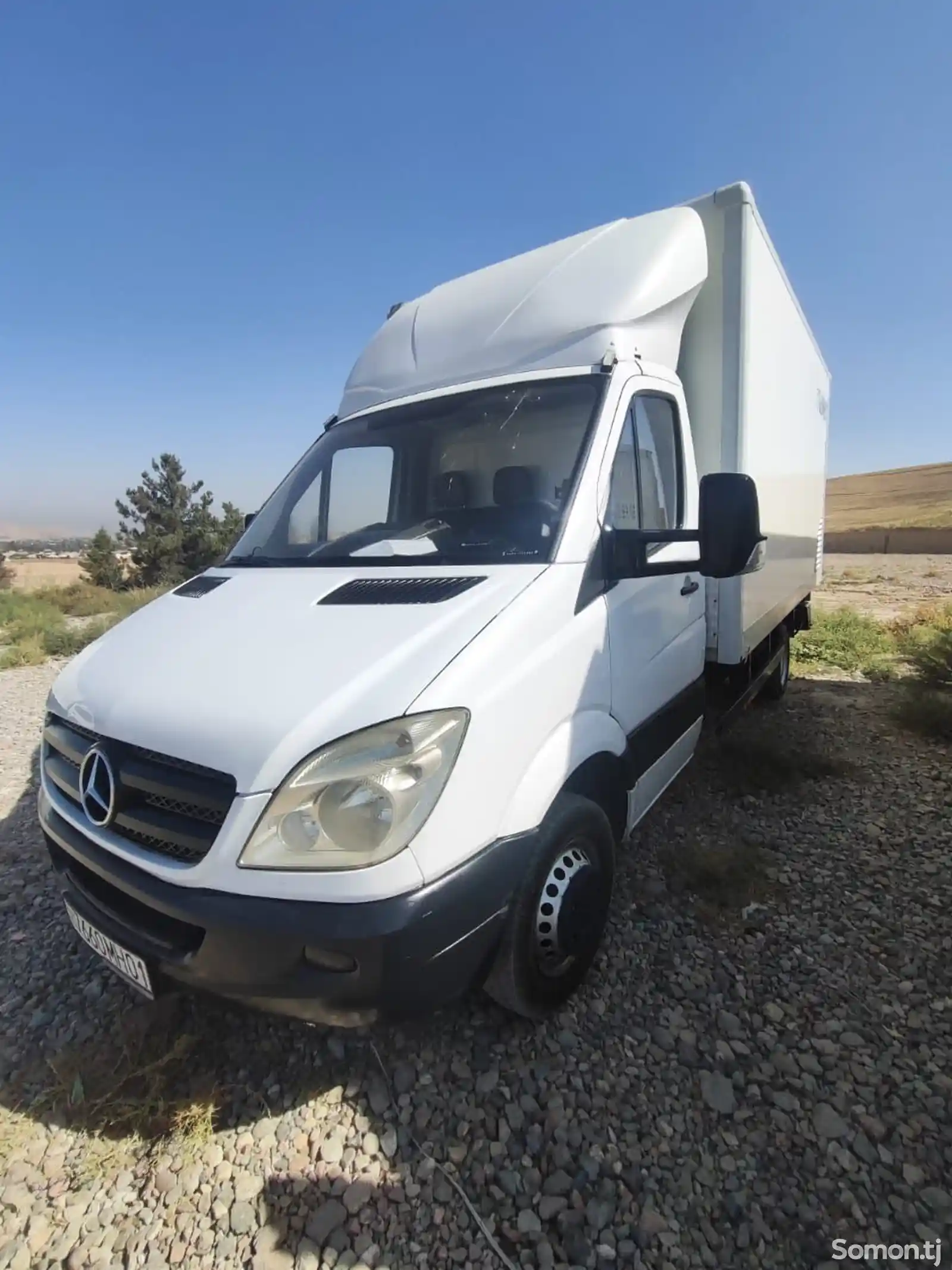 Бортовой автомобиль Mercedes-Benz Sprinter, 2008-1