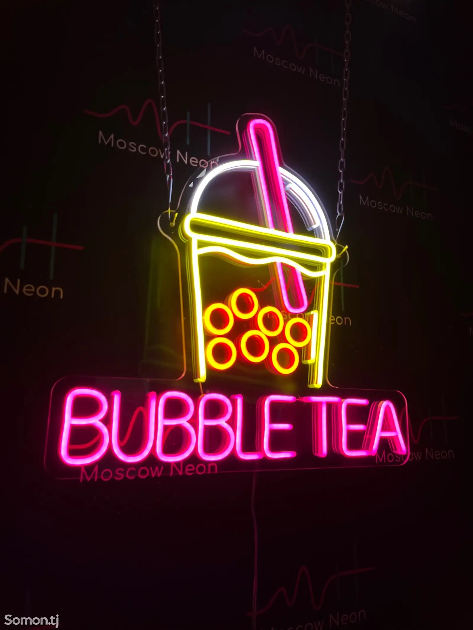 Bubble Tea, Неоновая Вывеска-1