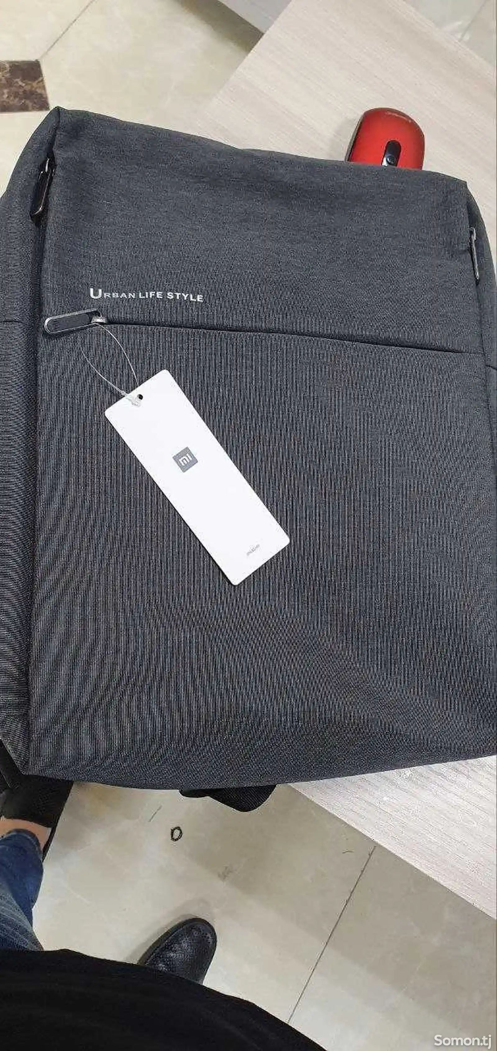 Рюкзак Xiaomi Minimalism Laptop Backpack 2, серый-1