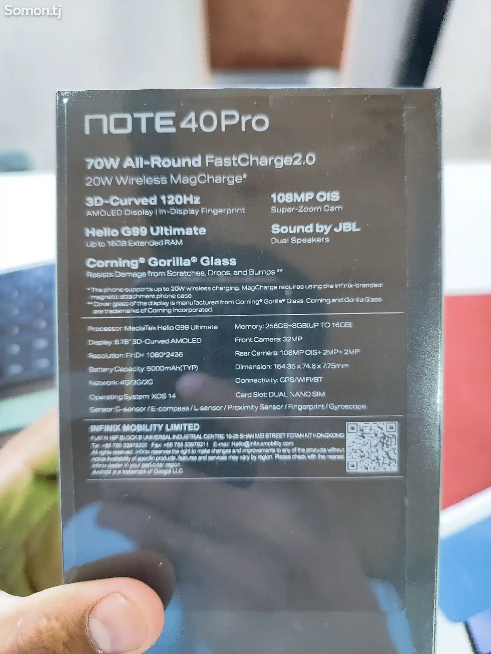 Infinix Note 40Pro 16/256Gb whait-7