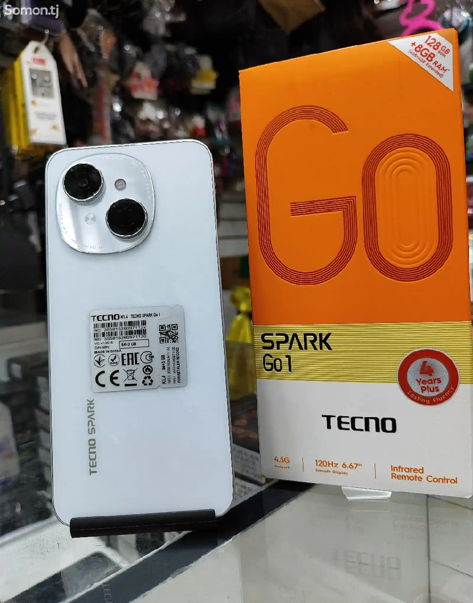 Tecno Spark Go 1 6/64Gb white-1