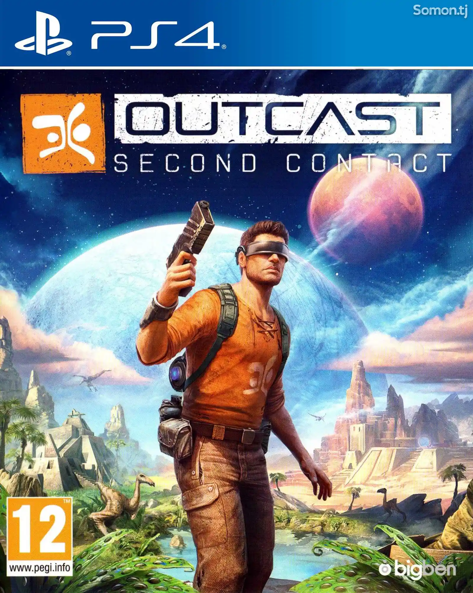 Игра Outcast second contact для PS-4 / 5.05 / 6.72 / 7.02 / 7.55 / 9.00 /-1