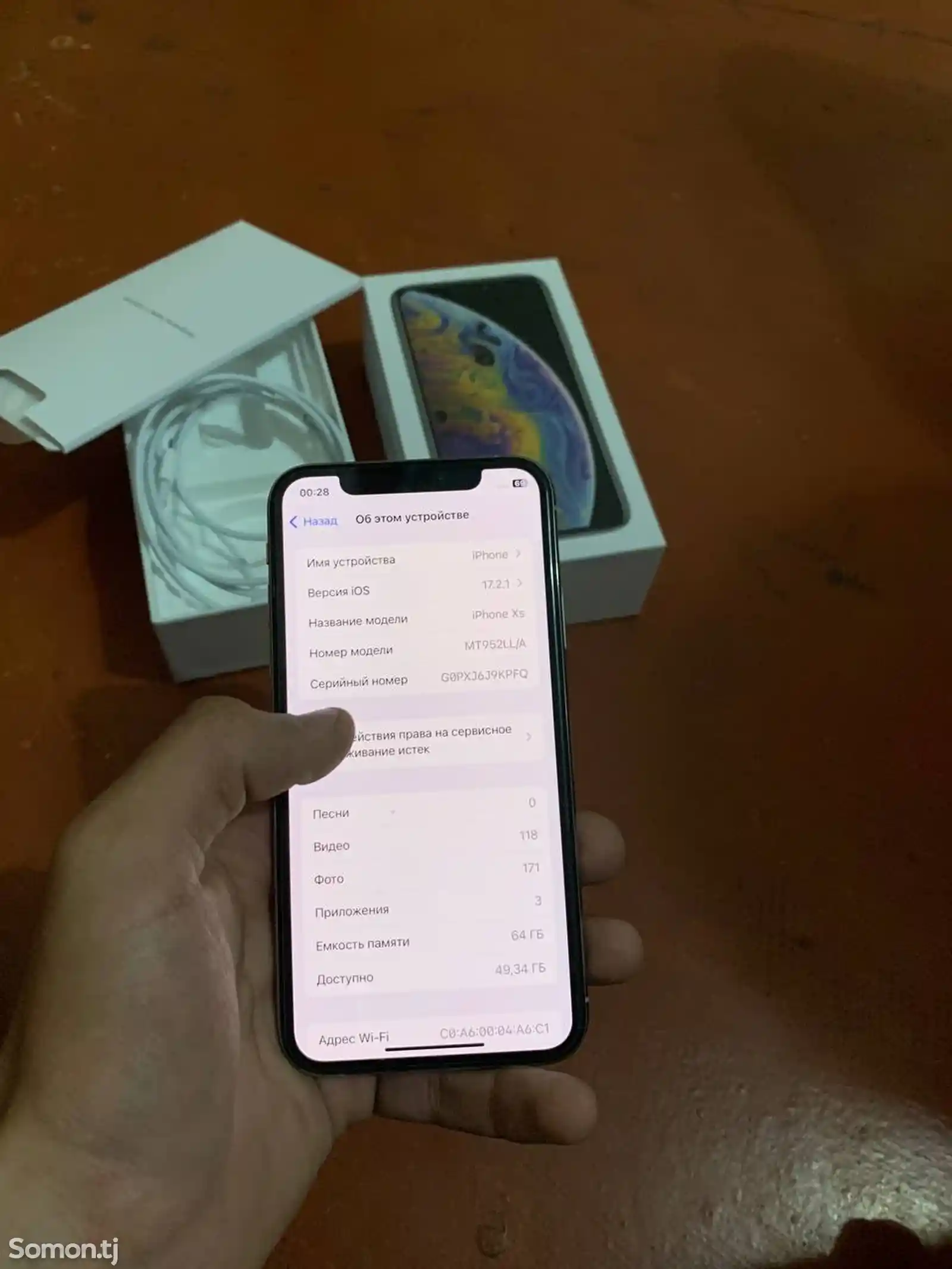 Apple iPhone Xs, 64 gb, Silver-6