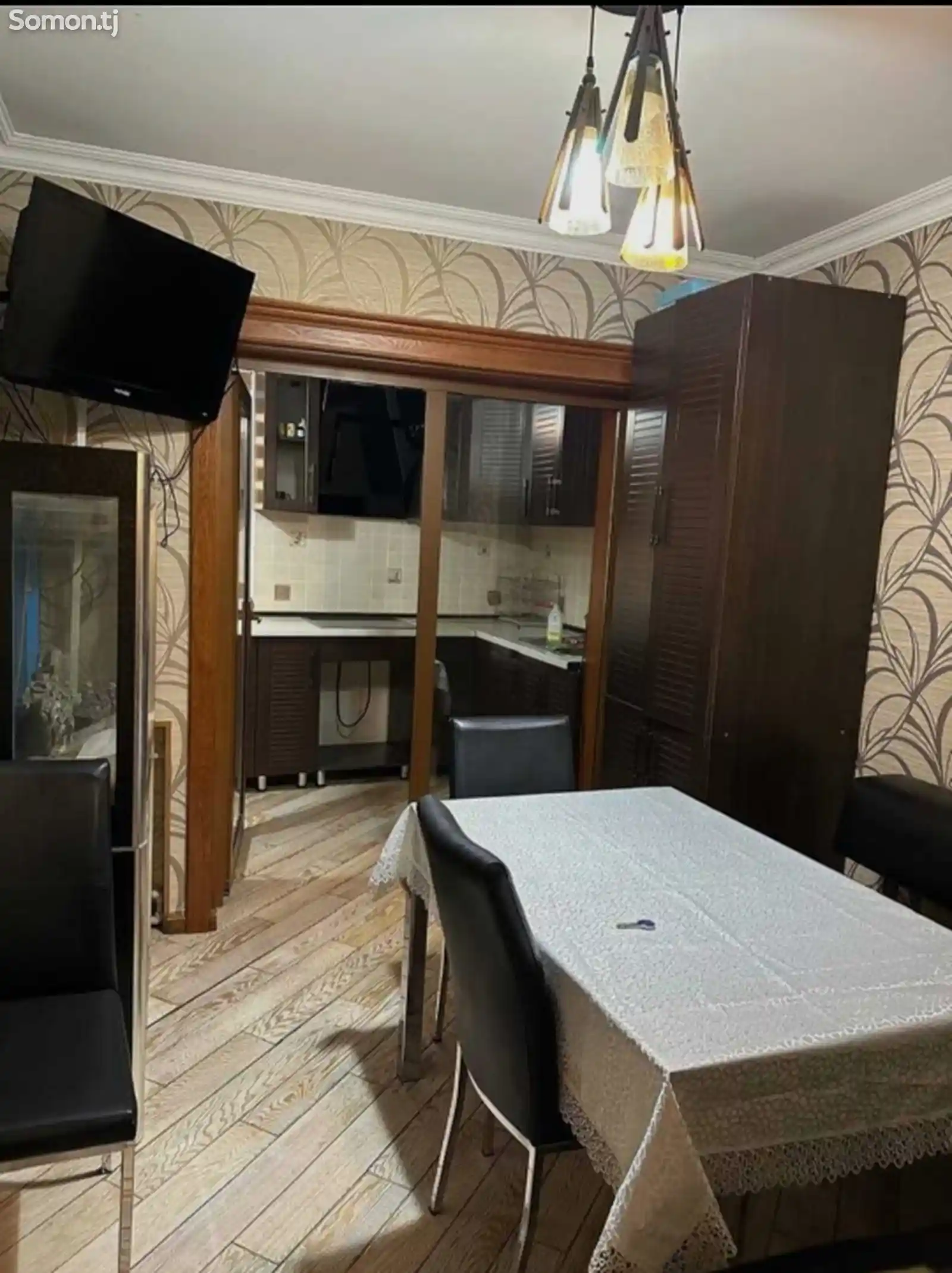 2-комн. квартира, 11 этаж, 72м², Исмоили Сомони-6