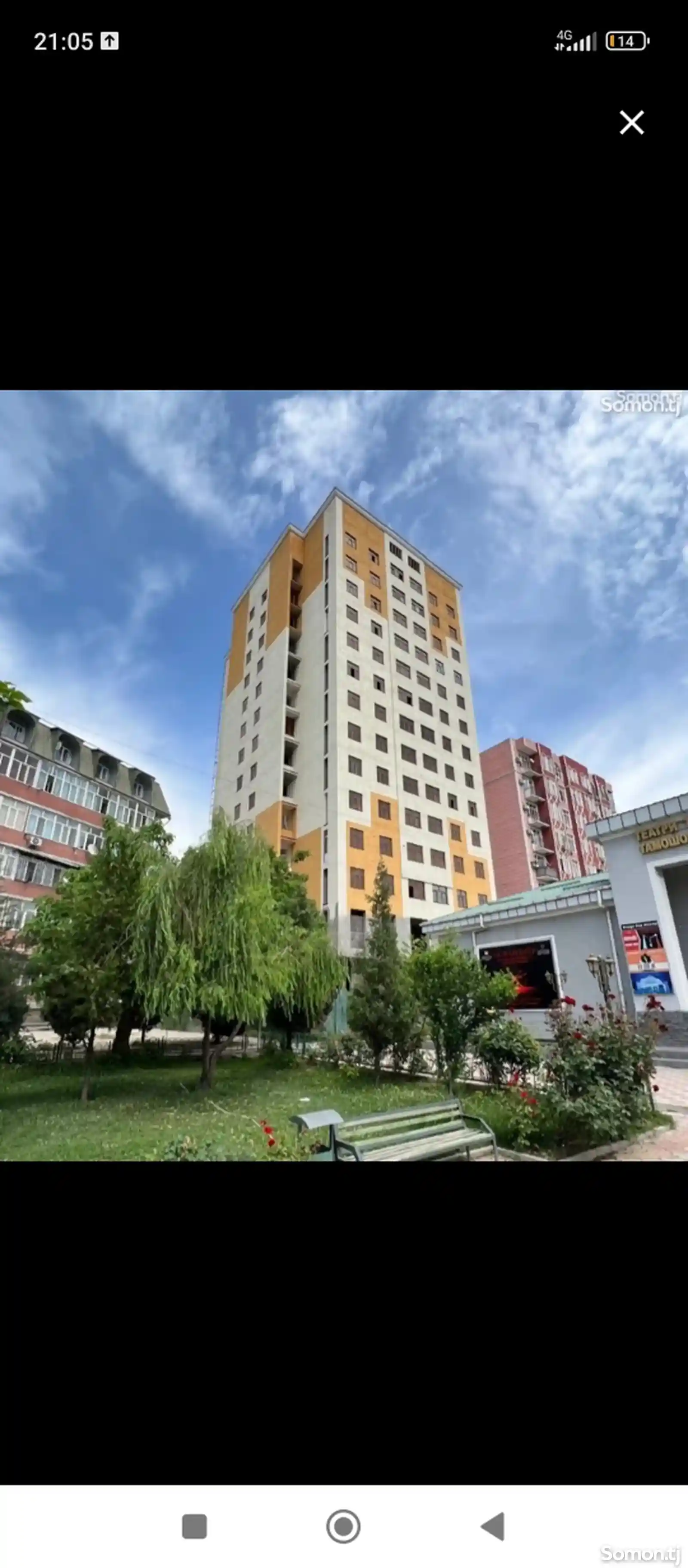 1-комн. квартира, 15 этаж, 40 м², Яккачинор-1