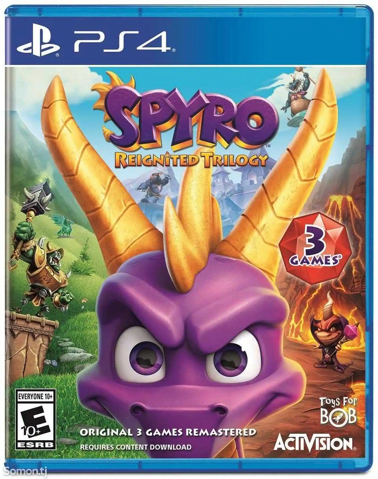 Детская игра Spyro Reignited Trilogy для PlayStation 4-1