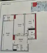 2-комн. квартира, 17 этаж, 62 м², Пединститут, ресторан Бурак-2