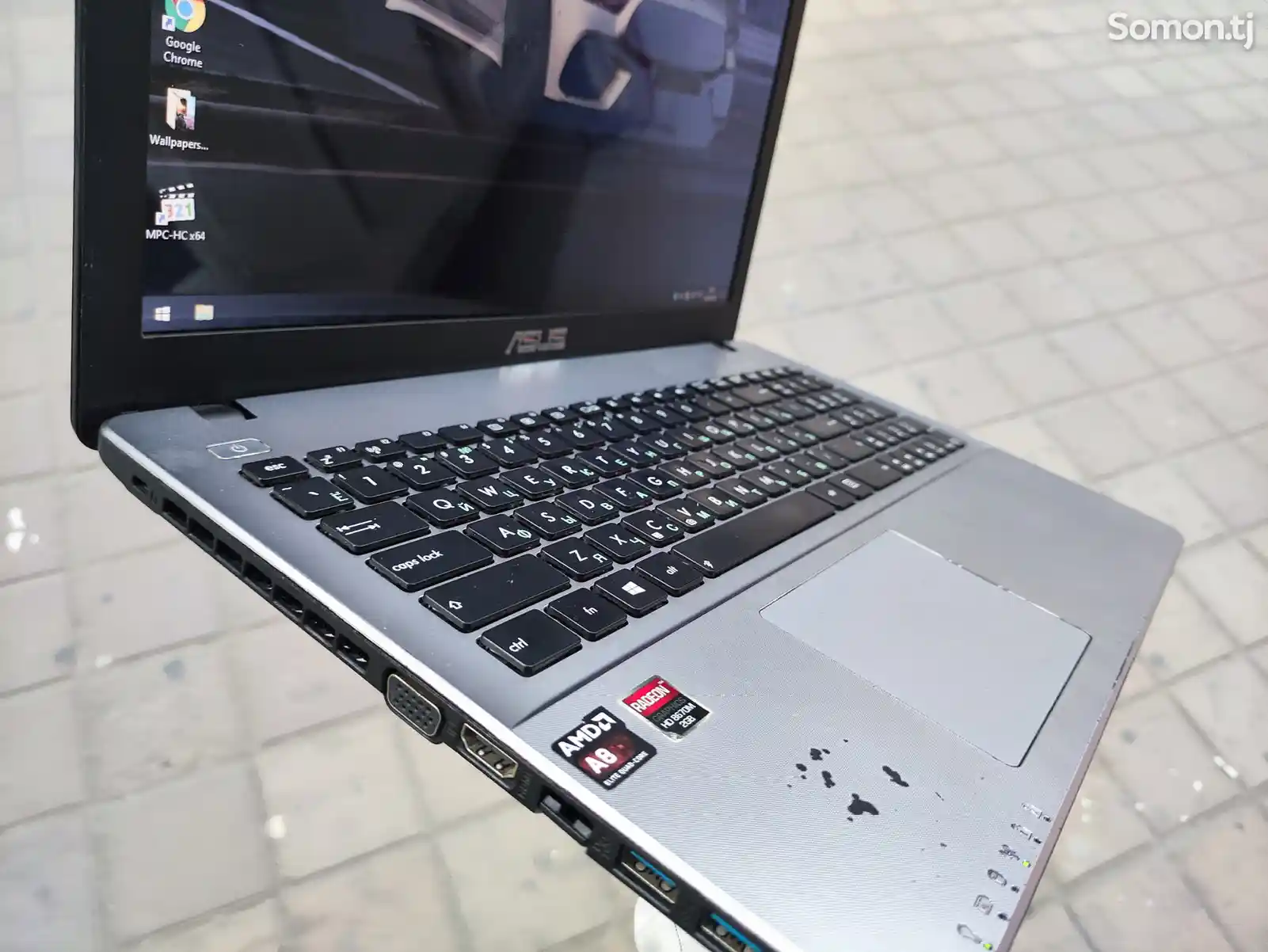 Ноутбук Asus A8 5550M 8600M series gaming-4