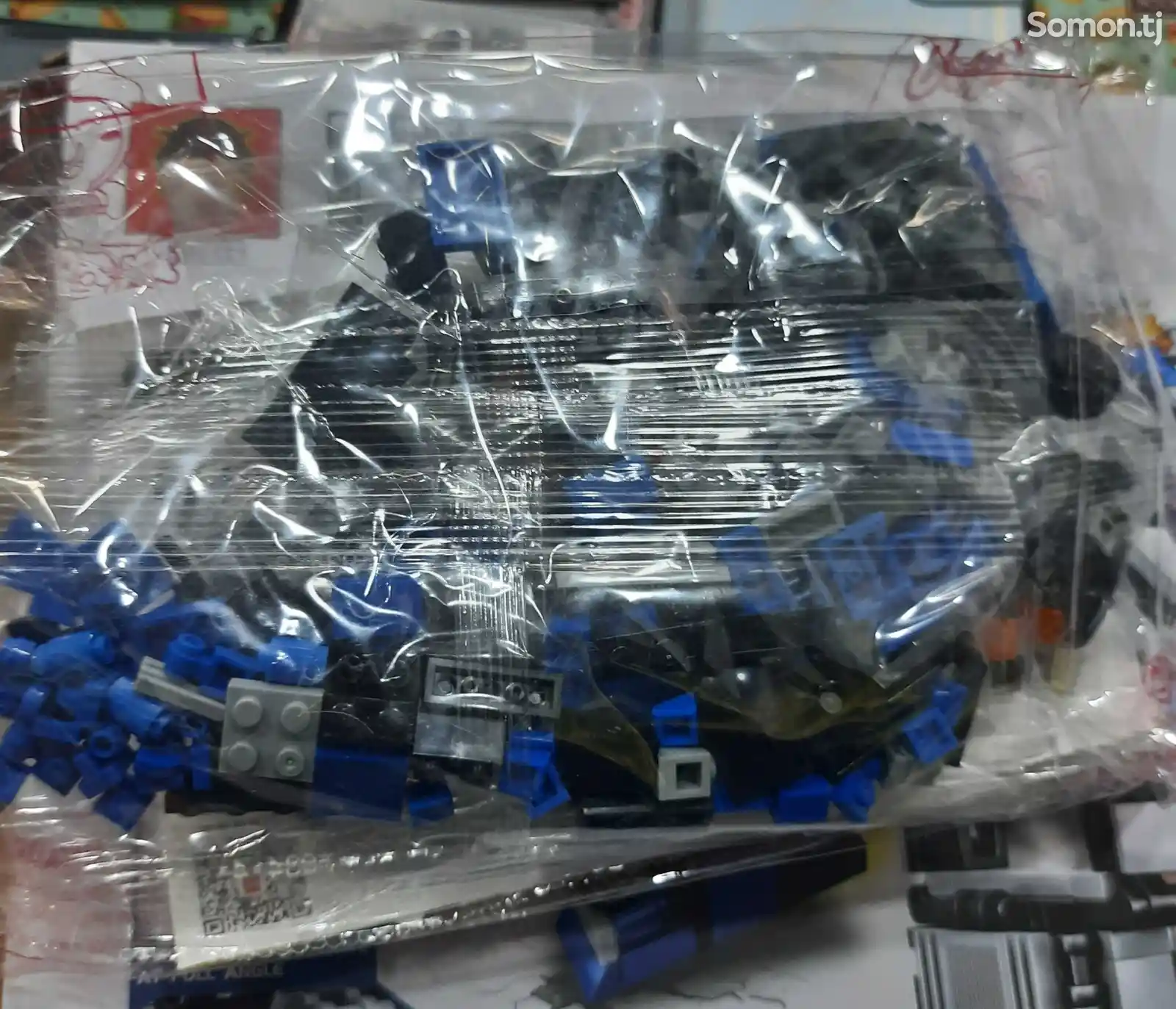 Лего мини блоки трансформер полиция 452-5