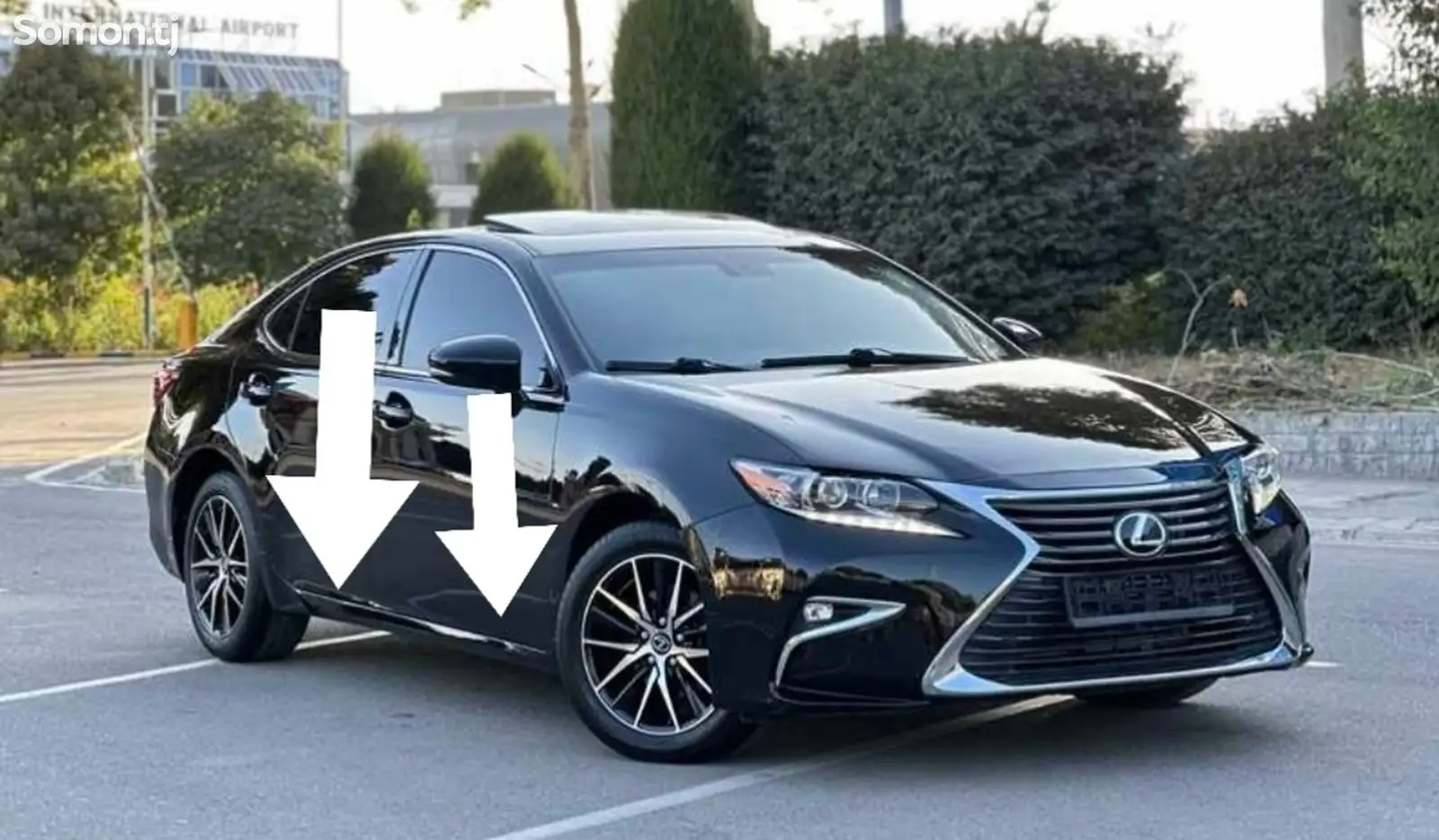 Порог от Lexus ES 2013-2017-2