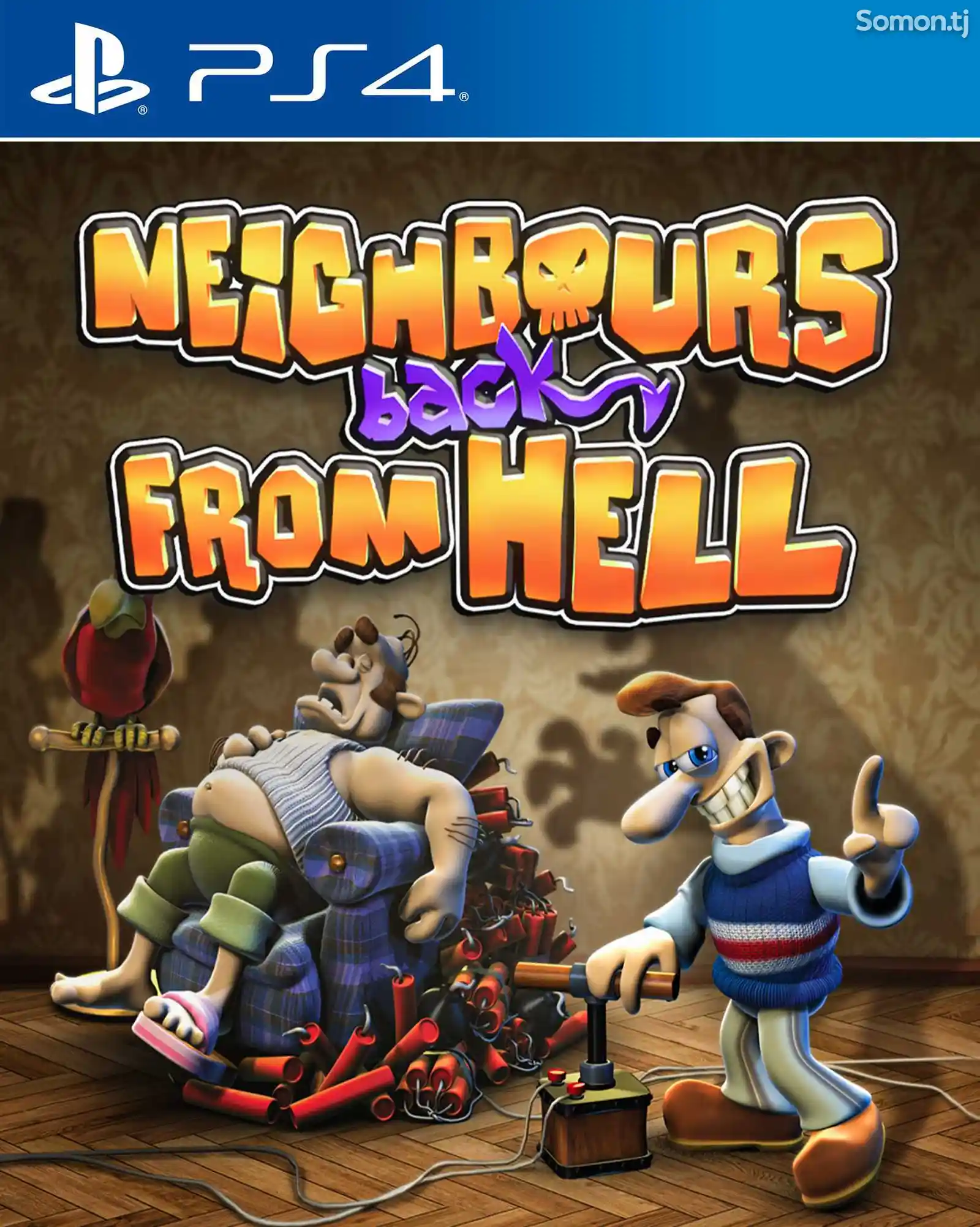 Игра Neighbours back from hell для PS-4 / 5.05 / 6.72 / 7.02 / 7.55 /-1