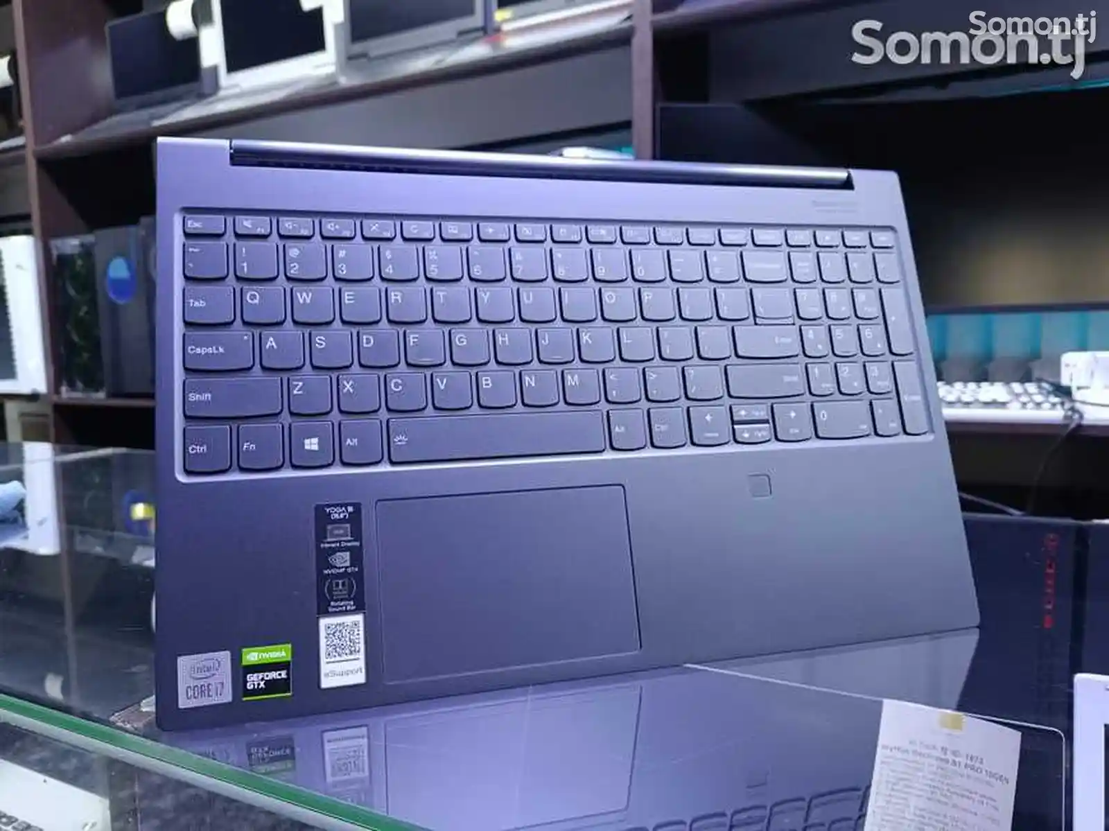 Ноутбук Lenovo Yoga 9i 15 Core i7-10750H / GTX 1650Ti 4GB / 12GB / 512GB SSD-11
