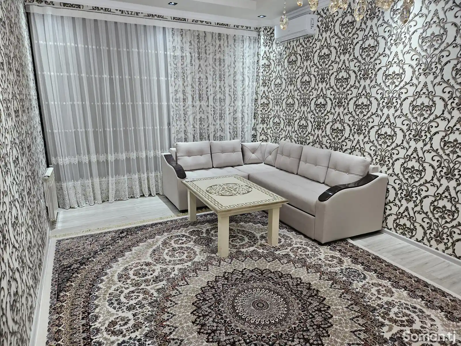 2-комн. квартира, 6 этаж, 96м², Шохмансур-4