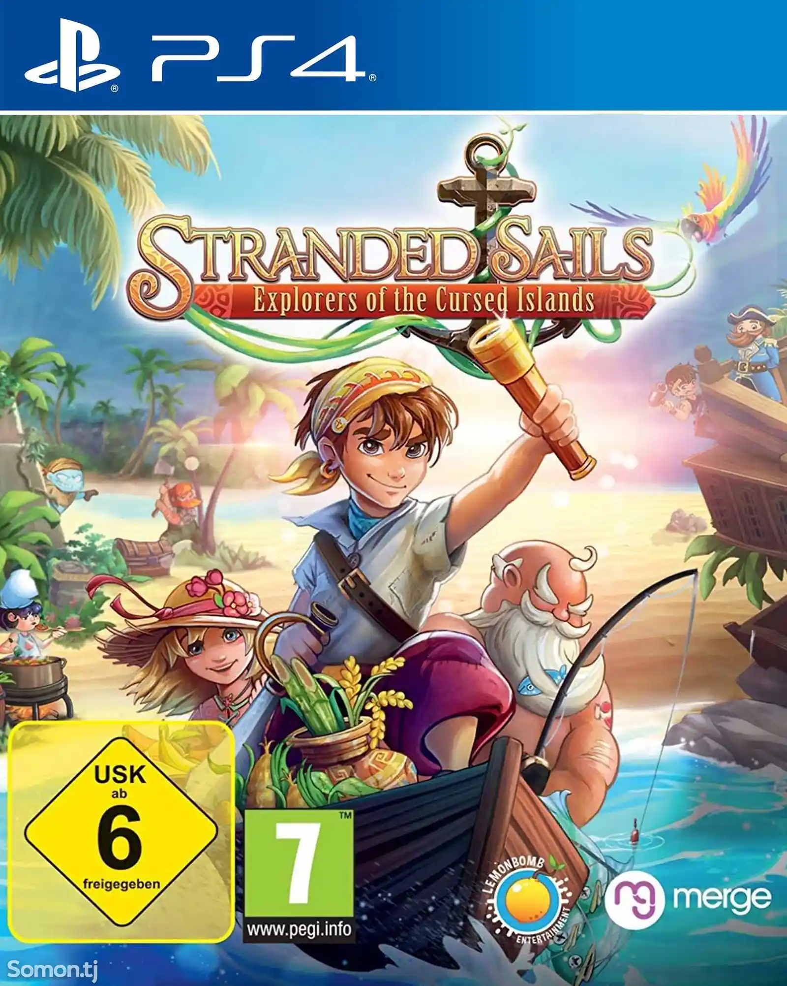 Игра Stranded sails explorers of the cursed islands для PS-4 / 6.72 / 9.00 /-1