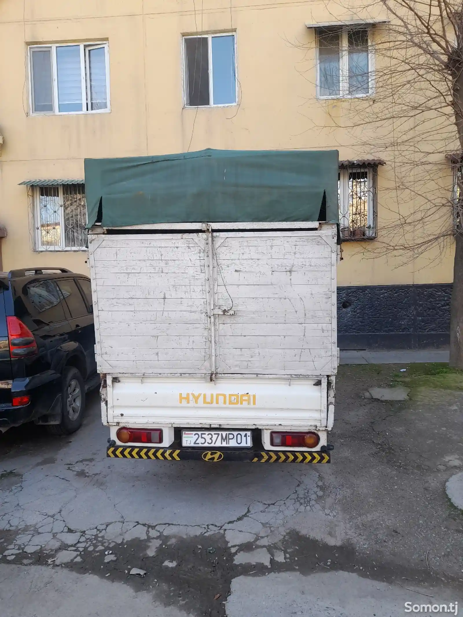 Бортовой автомобиль Hyundai Porter, 2002-2