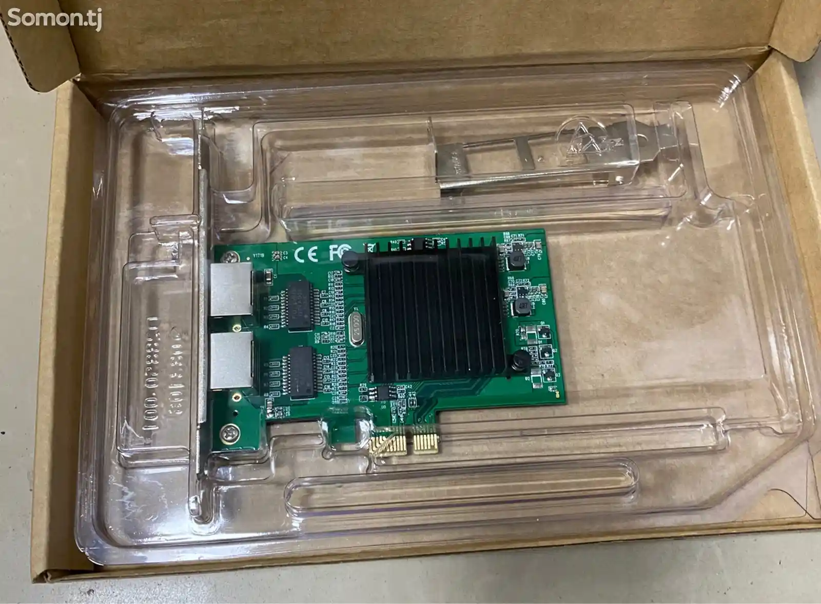 Сетевая карта PCI-e Dual Gigabit Ethernet Controller Card-2