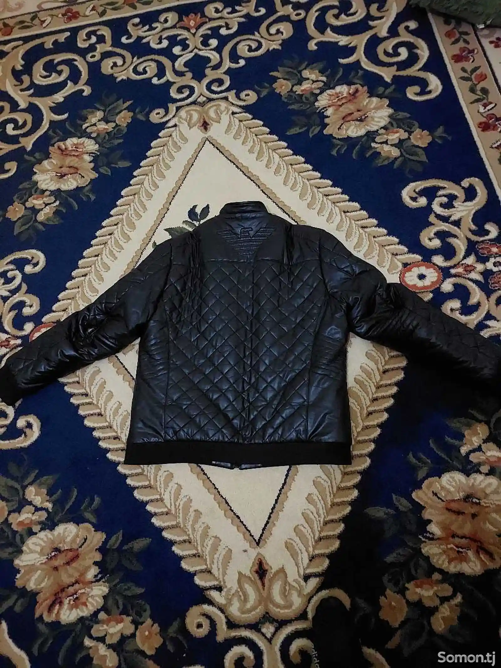 Кожаная куртка Armani r56-3