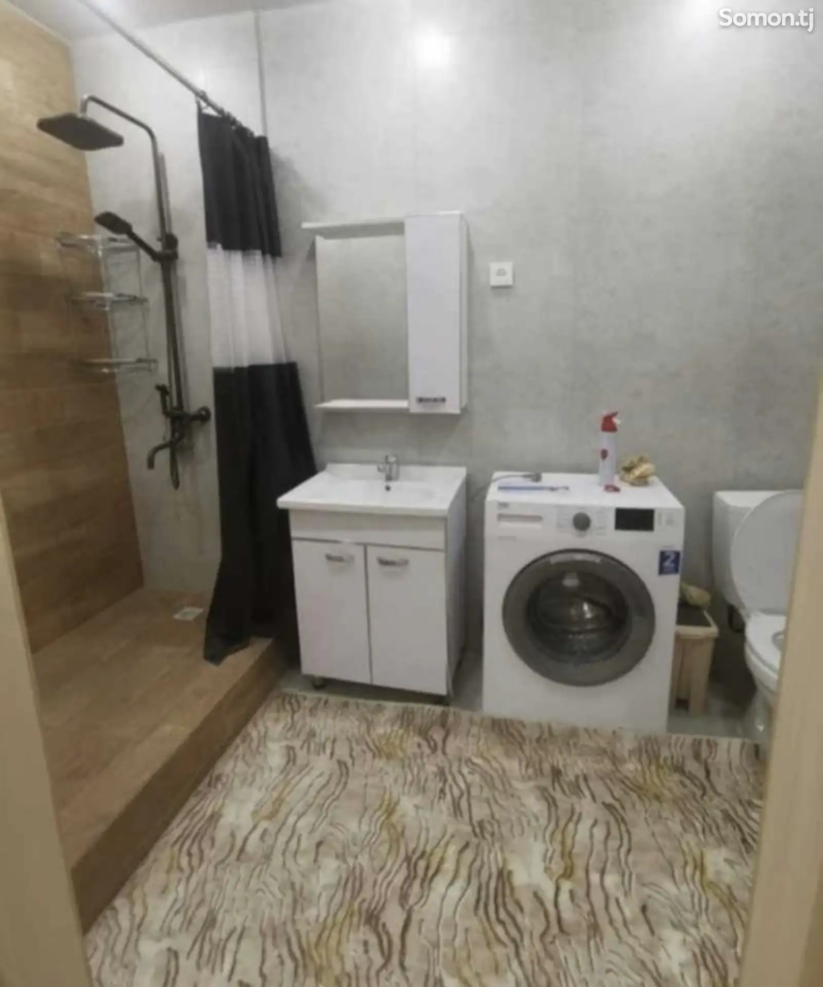 2-комн. квартира, 16 этаж, 70м², Сомони-4