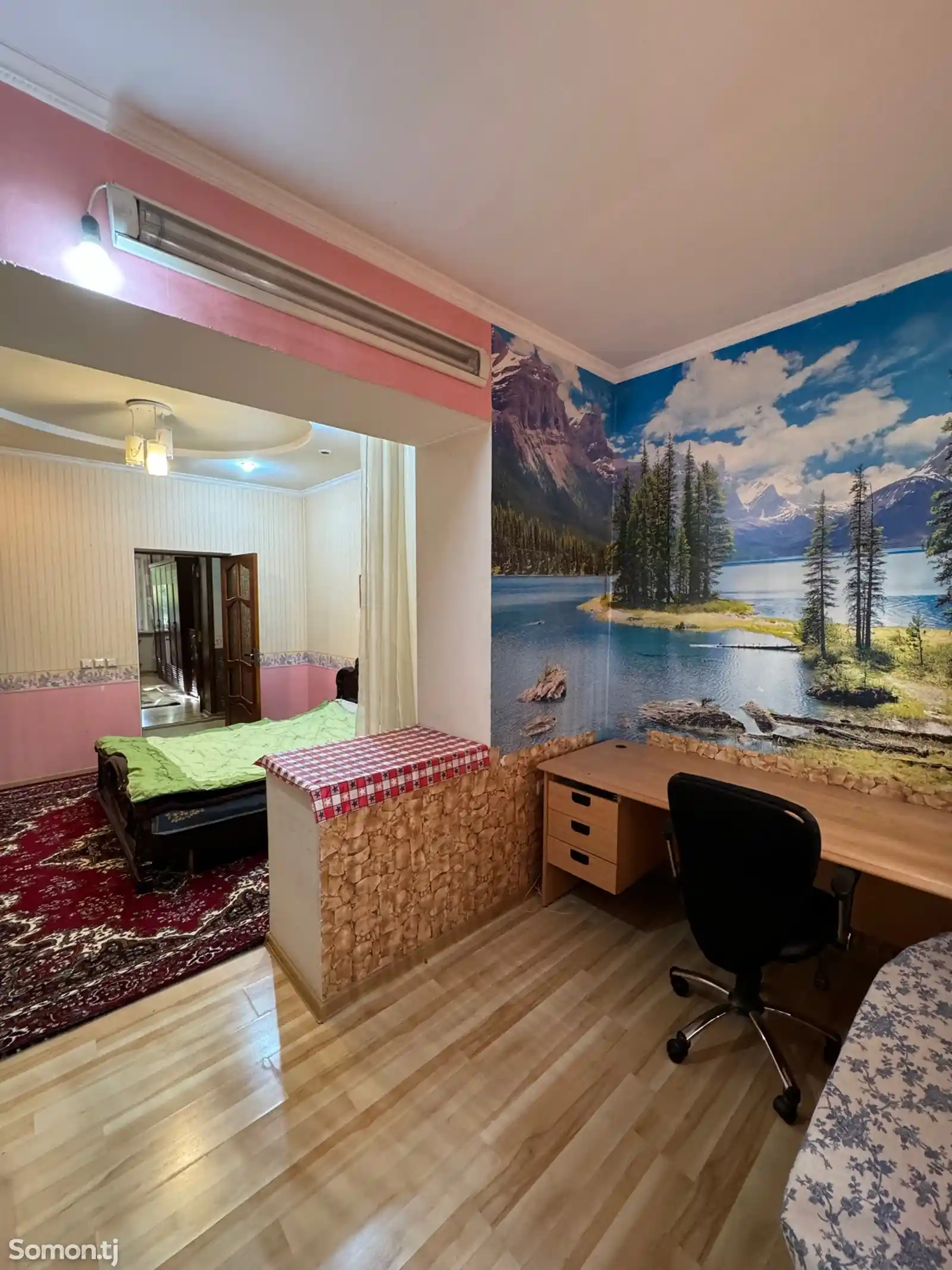 3-комн. квартира, 1 этаж, 100м², Исмоили Сомони-12