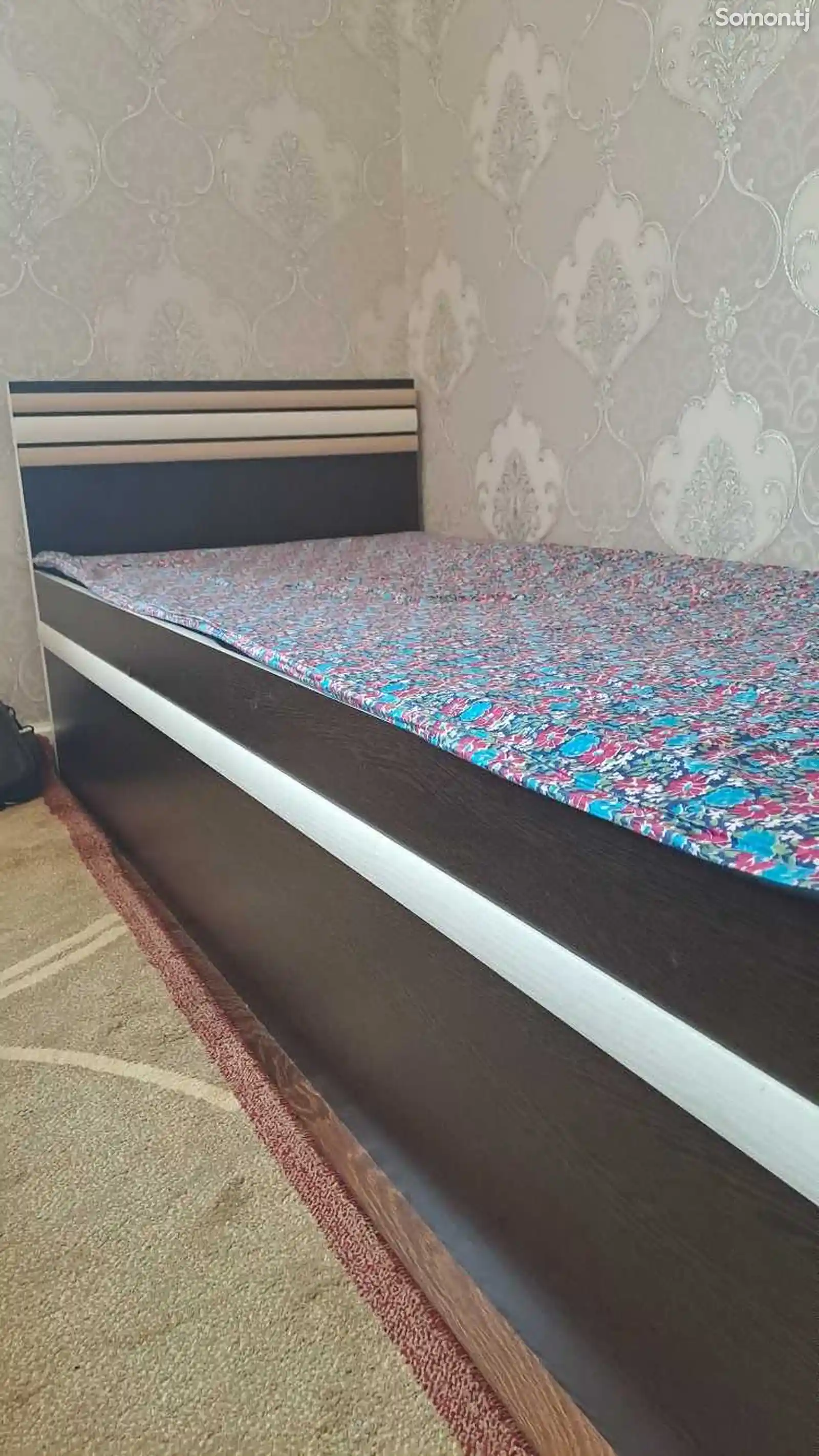 Кровать односпальная с матрасом-3