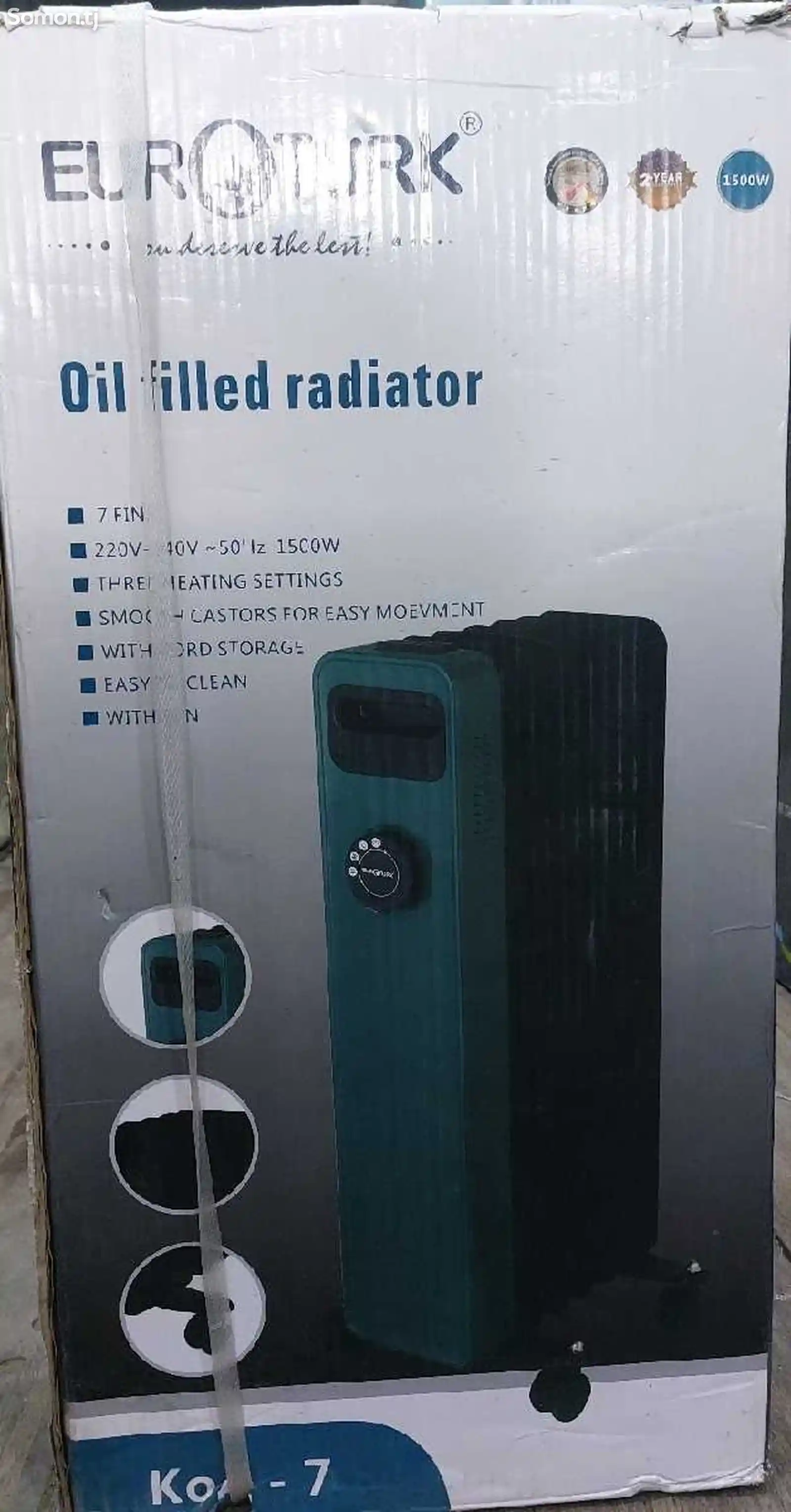 Радиатор Euroturk -7Fin1500W-2