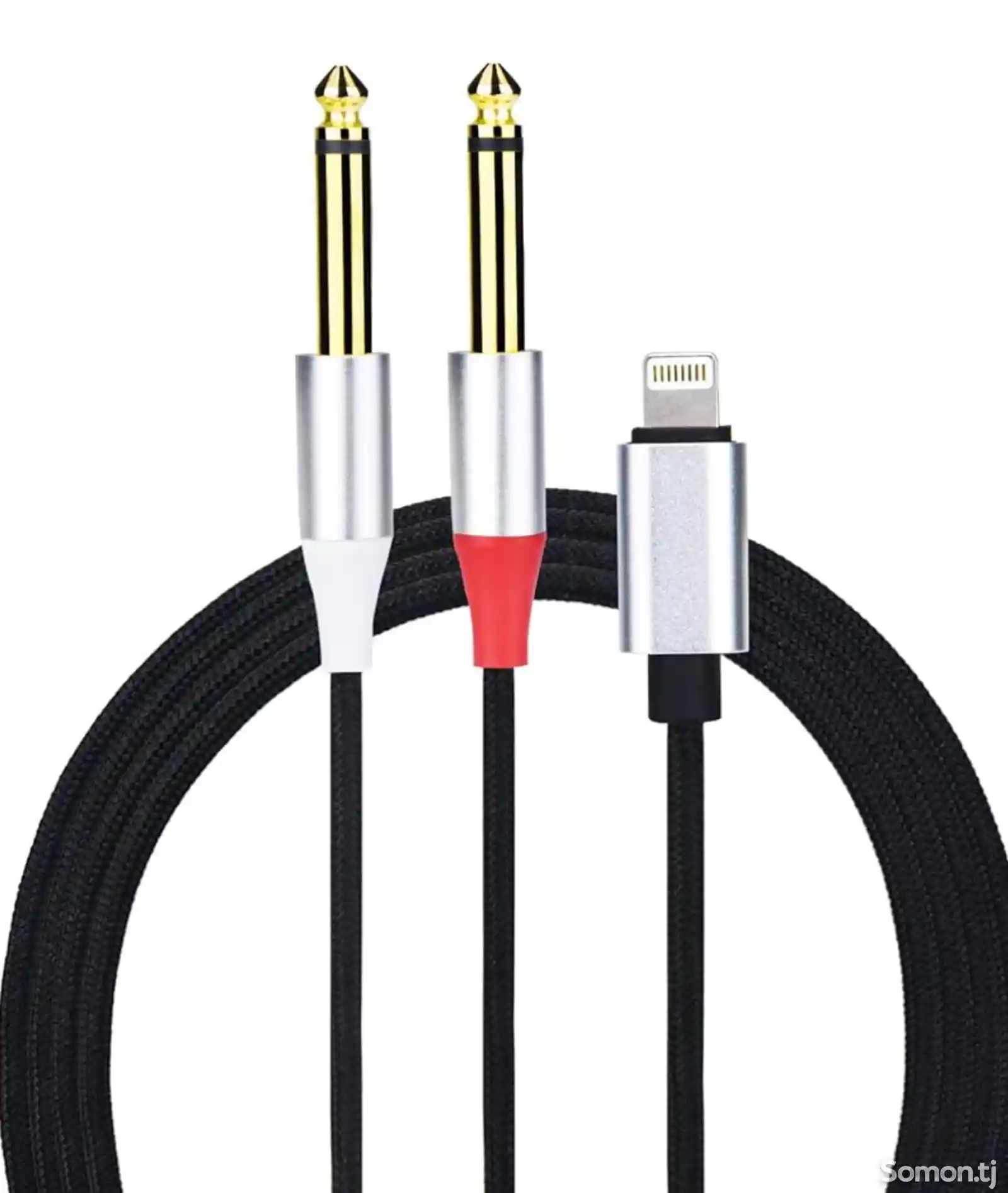 Lightning to Dual 6,35 мм кабель аудиокабель, совместимый с iPhone14/13-3