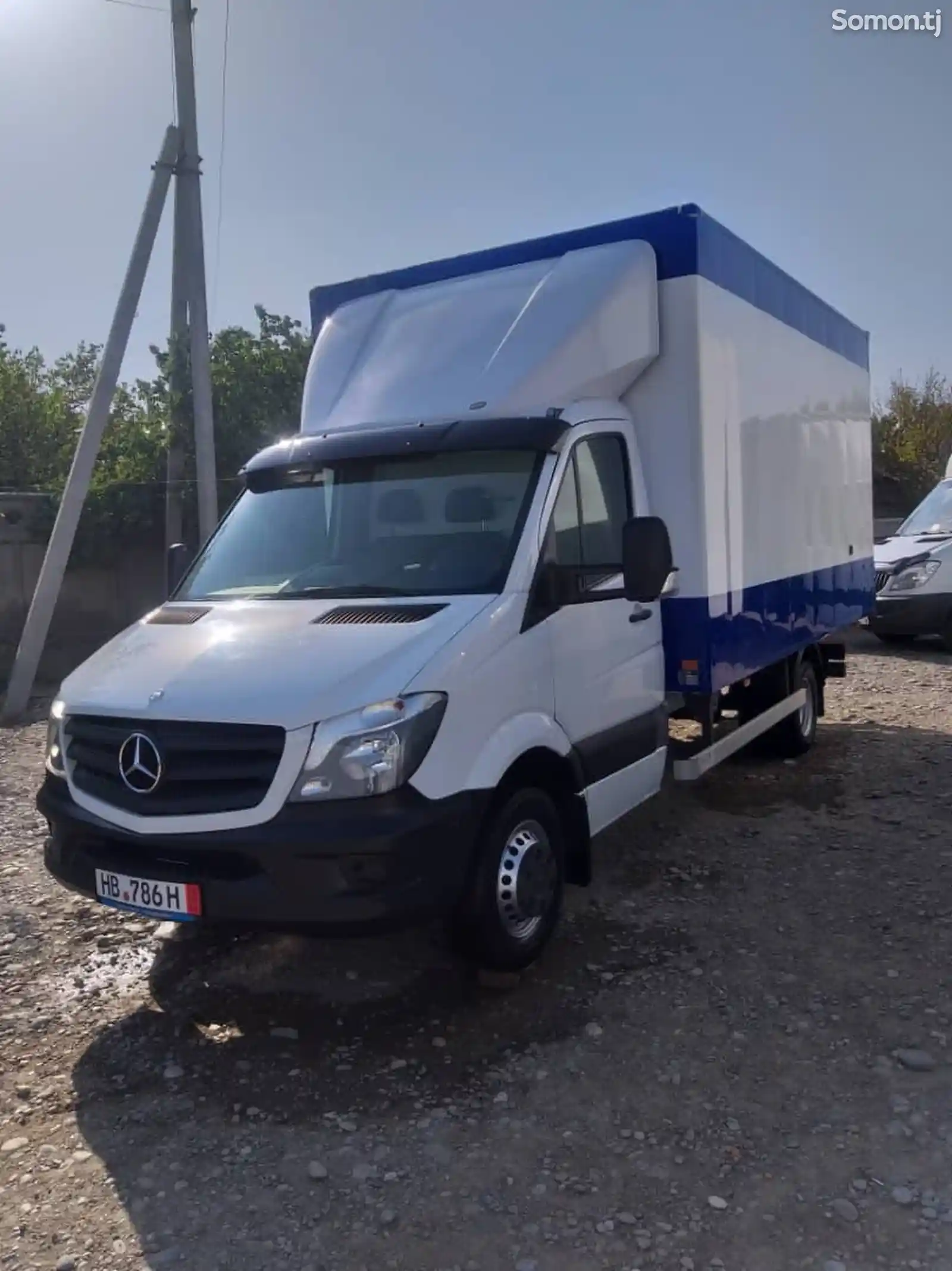 Бортовой автомобиль Mercedes-Benz Sprinter, 2016-2