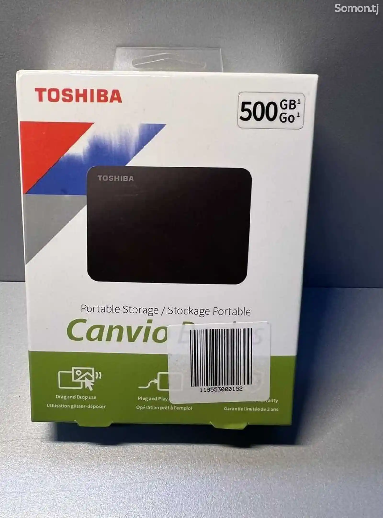 Внешний жесткий диск 500 gb Toshiba-2