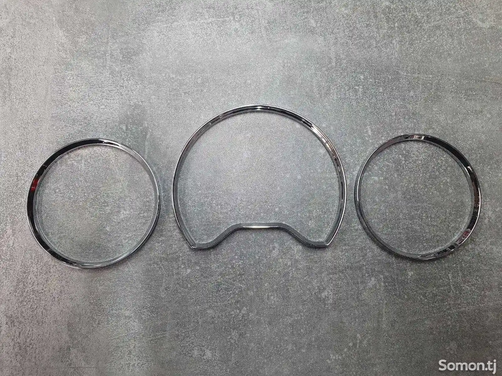 Хромированные кольца для панель приборов w202 сечка w210 очки-2