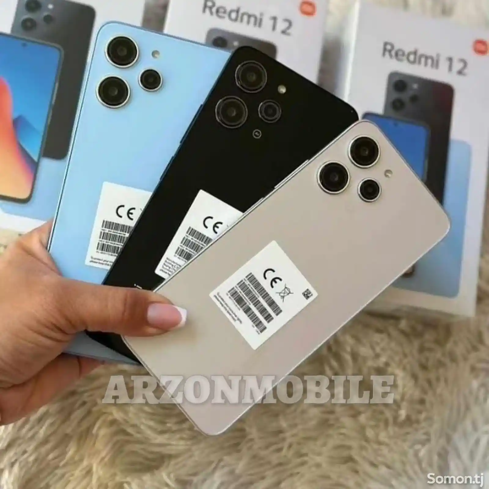Xiaomi Redmi 12 8+3/256Gb Black-7
