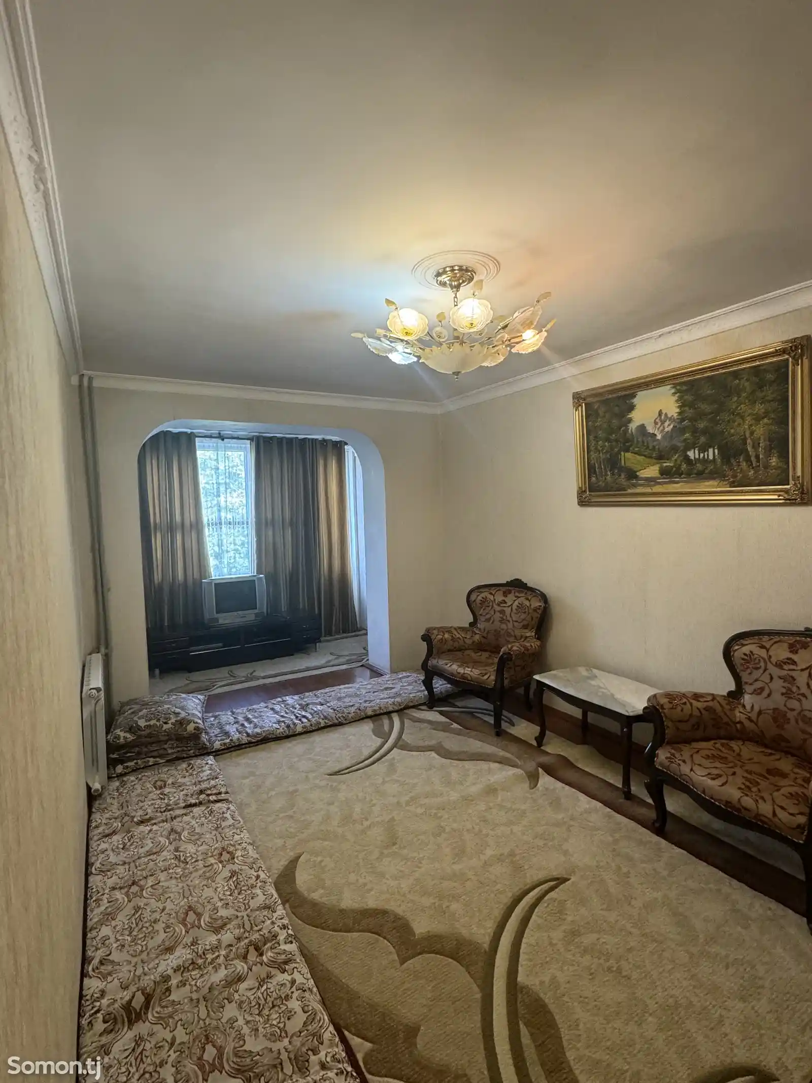 3-комн. квартира, 3 этаж, 70м², Сино-1