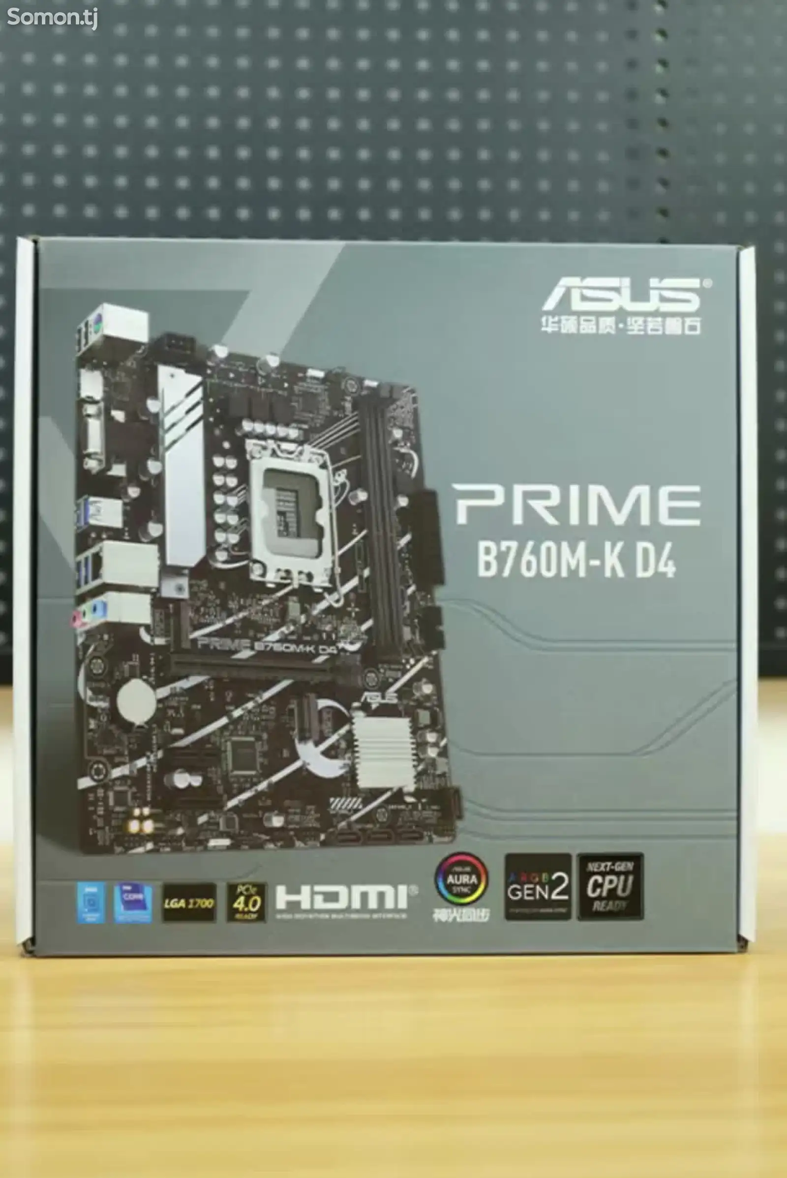 Материнская плата ASUS PRIME B760M-K D4+ процессор Core i5 14400f-1