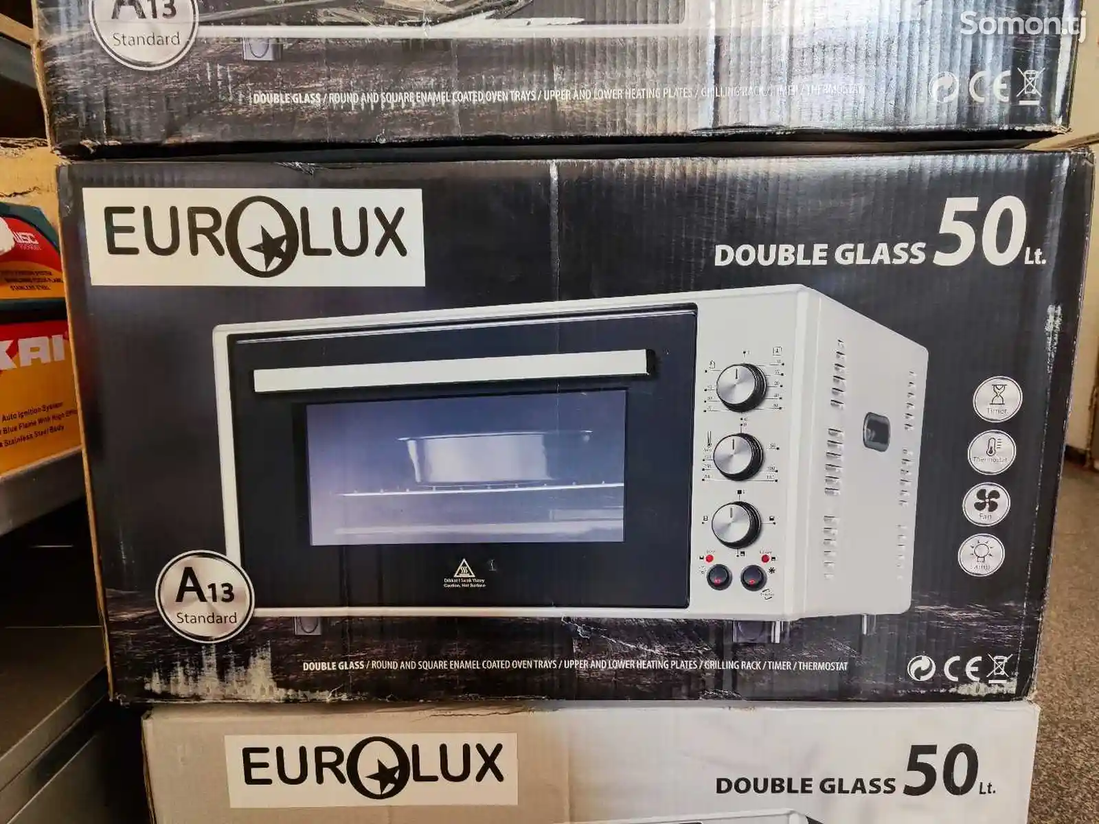 Духовка Eurolux Double Glass 50lt-5