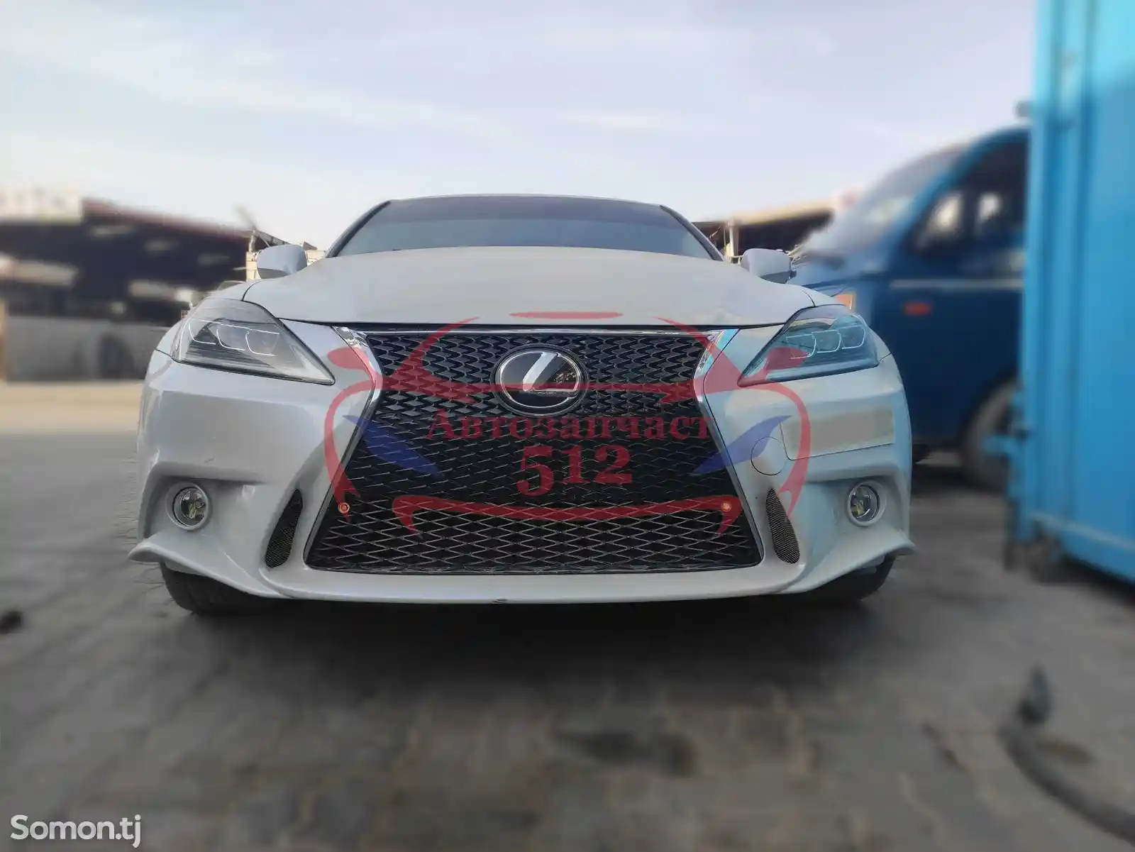 Передние фары 3 линзовые в стиле 2021 на Lexus IS 2006 2013-6