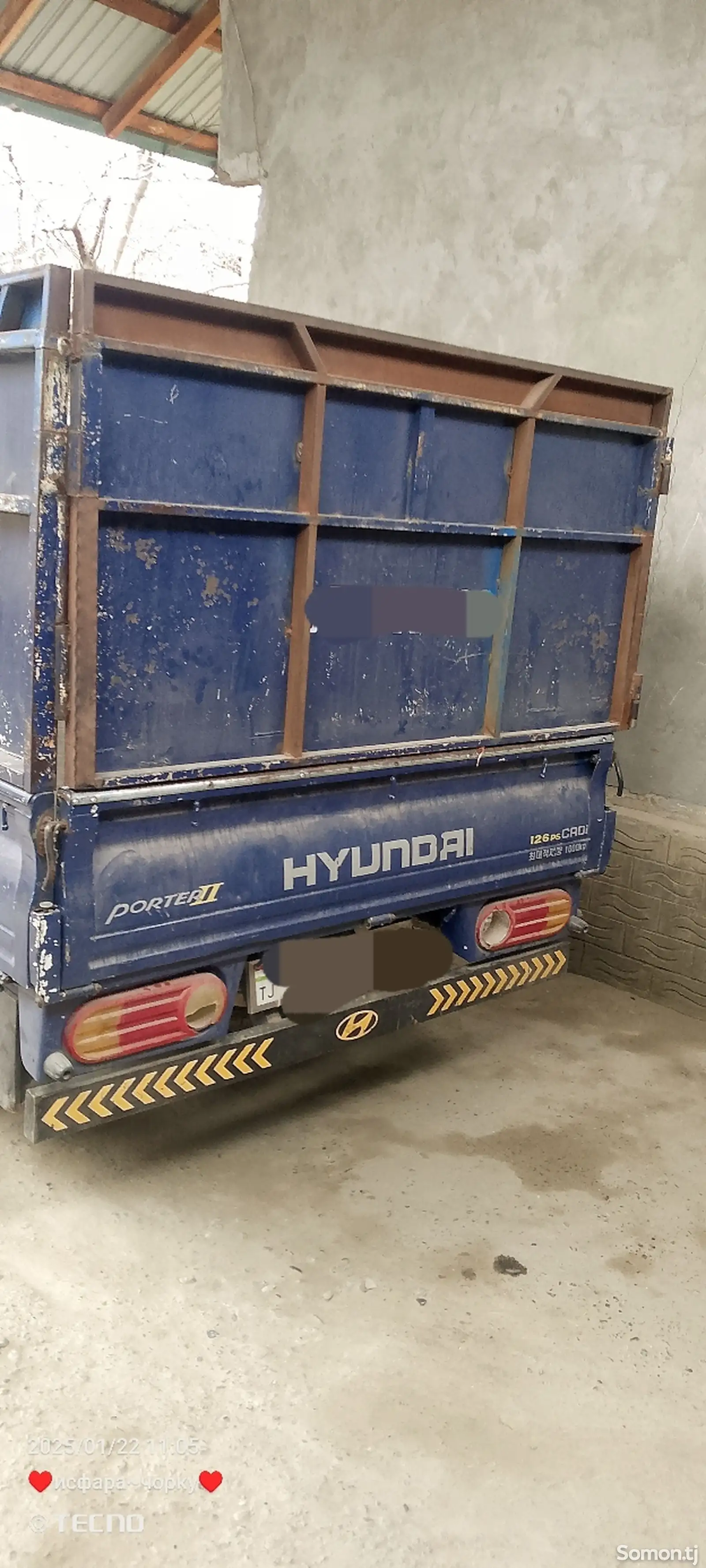 Бортовой автомобиль Hyundai Porter, 2006-1