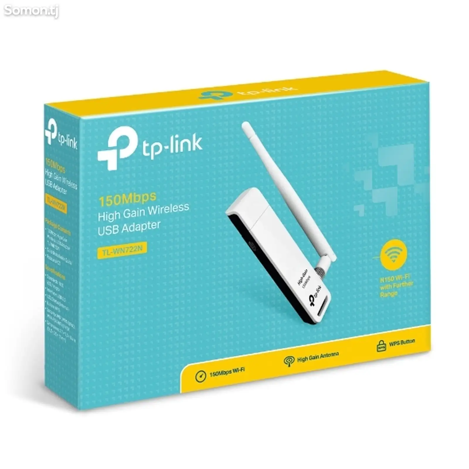 WiFi Адаптер TP-Link TL-WN722N-1