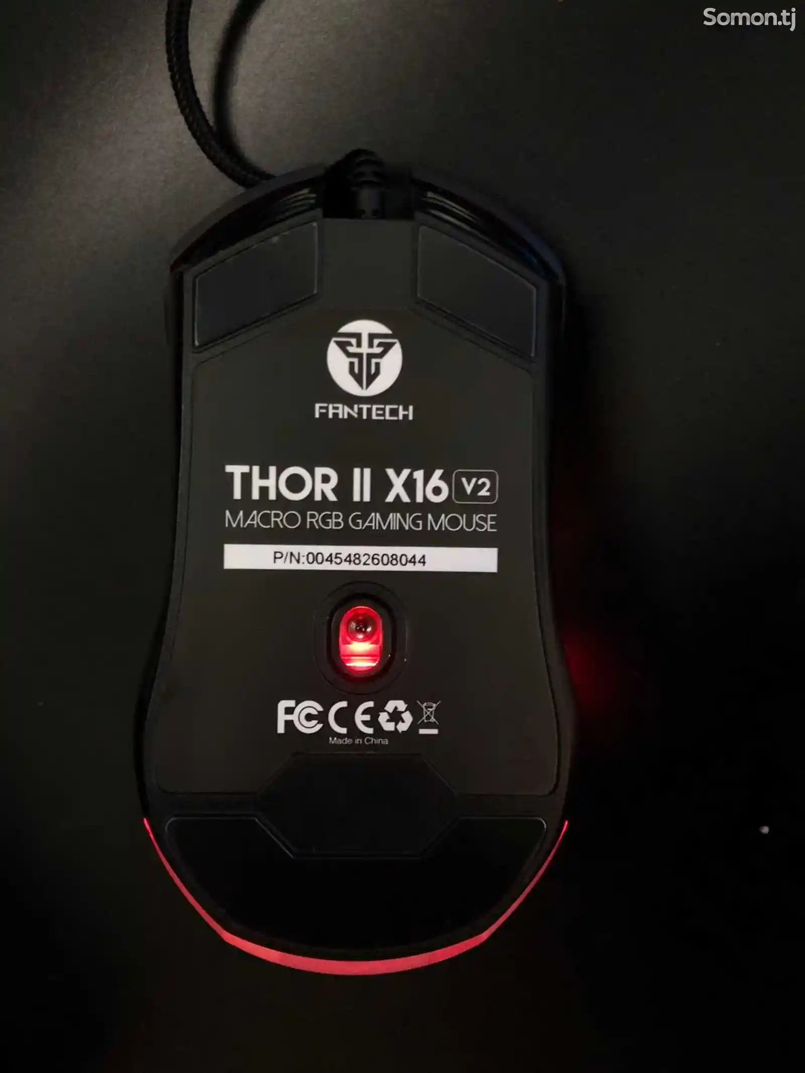 Проводная игровая мышка Fantech Thor II X16 V2 с RGB подсветкой-3