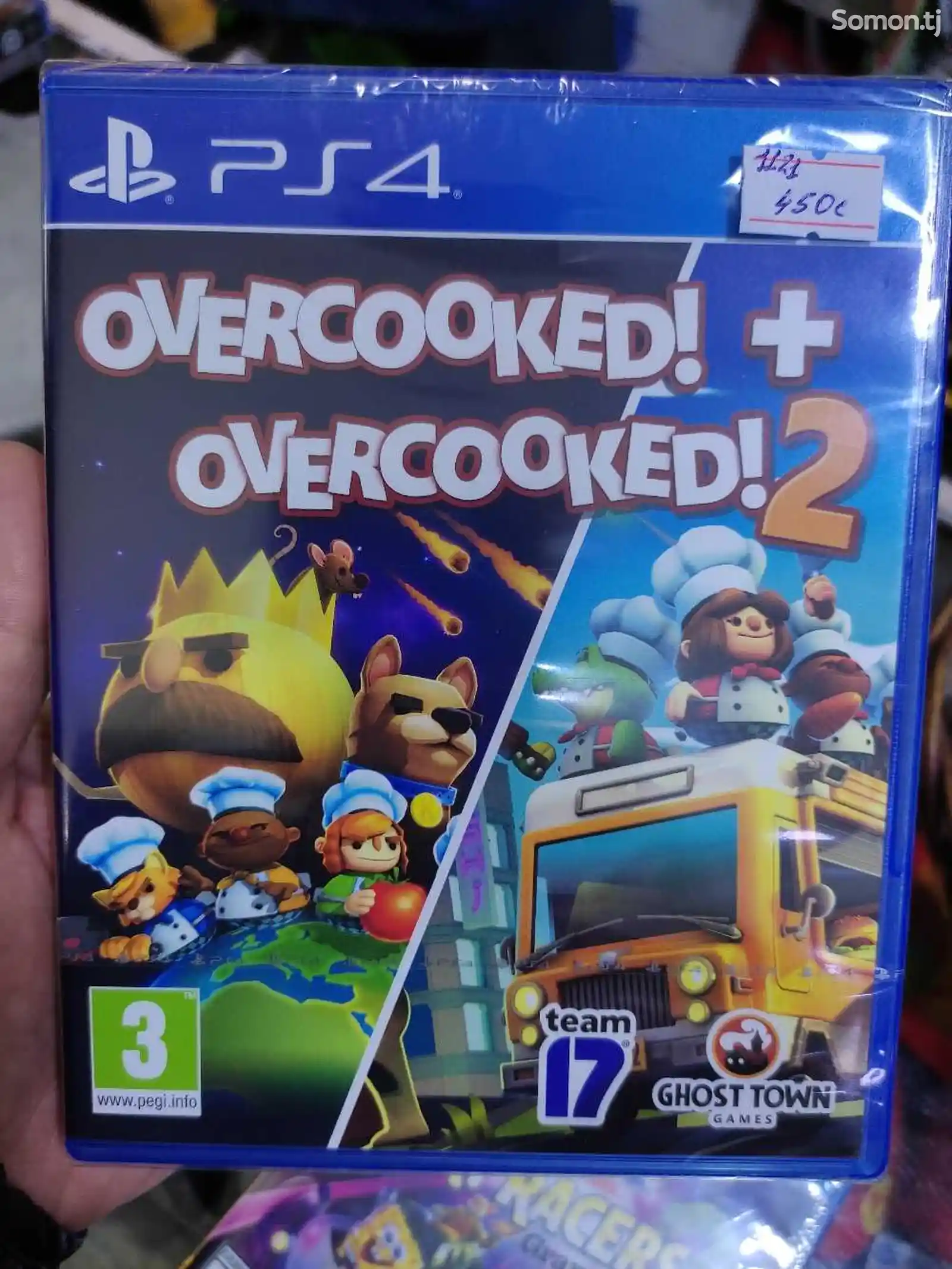 Игра Overcooked 1+2 для PS4